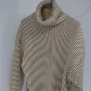 H & M knitted turtleneck sweater  oversized fit.  Size M